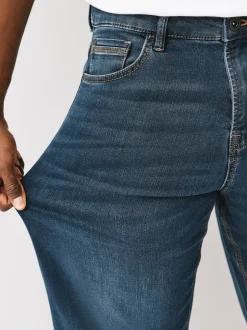 Next Bleu cendré - - Jeans stretch de confort Coupe ample Online