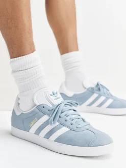 adidas originals - Gazelle Trainers Bleu Chrome