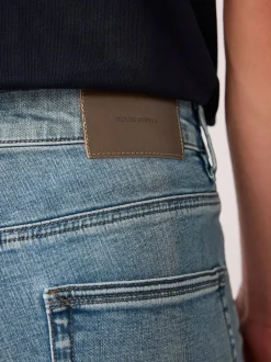 Next - Ajustement droit - Jean Motionflex Bleu clair Hot