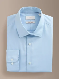 Next Bleu clair - Chemise Signature en coton satiné Best