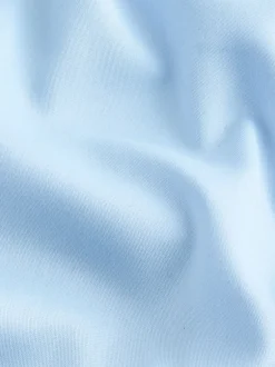 Next Bleu clair - Chemise Signature en coton satiné Best