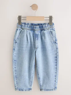 Next Bleu clair - Jean Barrel (3mois à7ans) New