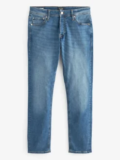 JACK & JONES - Jean slim Glenn Bleu clair Outlet