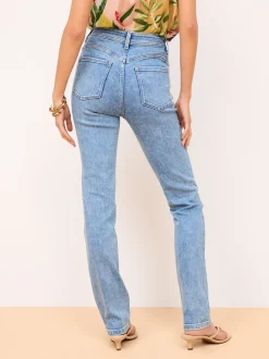 Next Bleu clair - Jean slim super doux Sale