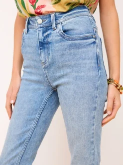 Next Bleu clair - Jean slim super doux Sale