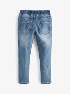 Next Bleu clair - Jeans extensibles à taille élastique (3-16ans) Sale