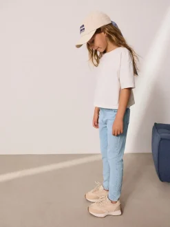 Next Bleu clair - Jegging extensible (3-16ans) Clearance