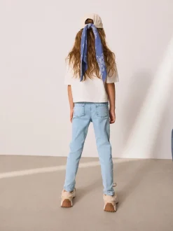 Next Bleu clair - Jegging extensible (3-16ans) Clearance