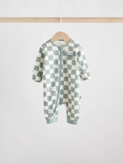 Next Bleu clair - Lot de 3 dors-bien bébé en coton sans pieds à fermeture éclair bidirectionnelle (0mois-3ans) Discount