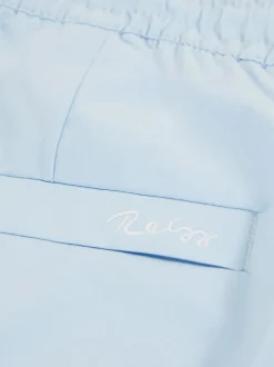 Reiss - Cliff Drawstring Shorts de bain Bleu clair New