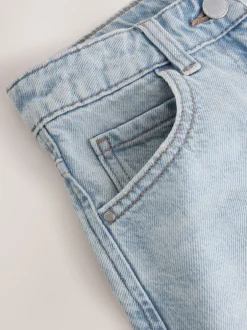 Next Bleu clair - Shorts en Denim Décontractés (3-16ans) Clearance