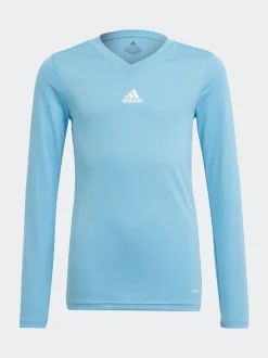 adidas - T-shirt Team Base Bleu clair Discount