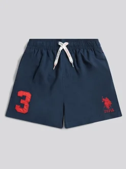 U.S. Polo Assn Bleu clair - . Short de bain Player 3 Clearance