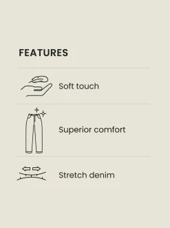 Next - Skinny Fit (Skinny Fit) - Jeans stretch de confort Bleu clair vintage