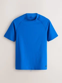 Next Bleu cobalt - Active Manche courte Rash gilet Sale