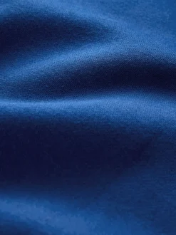 Next - Ajustement régulier - Sweat-shirt à capuche en jersey riche en coton épais Bleu cobalt Online