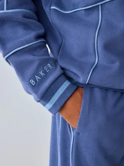Baker by Ted Baker Bleu cobalt - ensemble sweat à capuche et pantalon de jogging oversize Outlet