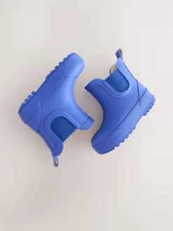 Next - Bottines en caoutchouc avec doublure chaude Bleu cobalt Online