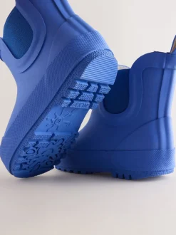 Next - Bottines en caoutchouc avec doublure chaude Bleu cobalt Online