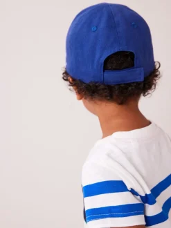 Next Bleu cobalt - Casquette en toile 100% coton 1-16 ans (3mois-16ans) Discount