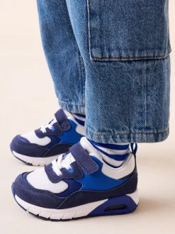 Next - Entraîneurs en dentelle élastique Bleu cobalt Outlet