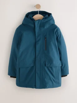 Next Bleu cobalt - Parka imperméable (3-17ans) Sale