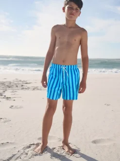 Next Bleu cobalt - Rayure Short de bain (3-16ans) Clearance