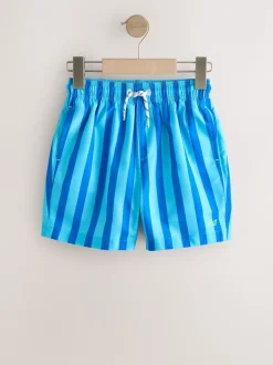 Next Bleu cobalt - Rayure Short de bain (3-16ans) Clearance