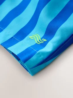 Next Bleu cobalt - Rayure Short de bain (3-16ans) Clearance