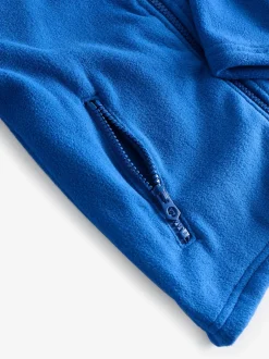Next Bleu cobalt - Veste polaire zippée avec poches (3-16ans) Discount