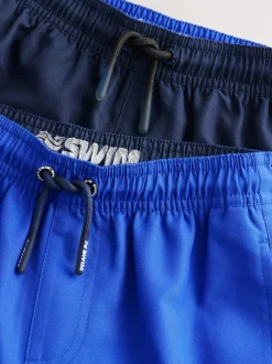 Next Bleu cobalt et bleu marine - Shorts de bain 2 Pack (1.5-16ans) Sale