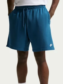 Nike - Shorts en maille Club Bleu cour Clearance