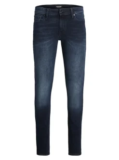 JACK & JONES Bleu de ciel - Jean skinny Liam Outlet