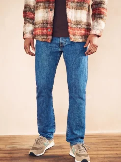 Levi's - ® 501® Original Jeans Bleu de lavage à la pierre Hot