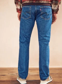 Levi's - ® 501® Original Jeans Bleu de lavage à la pierre Hot