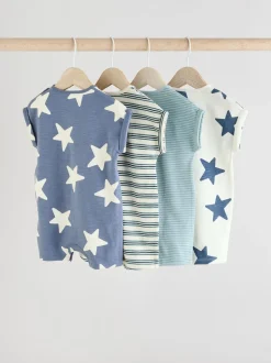 Next Bleu de sarcelle - 100% Coton Peignoirs Bébé 4 Lot Clearance