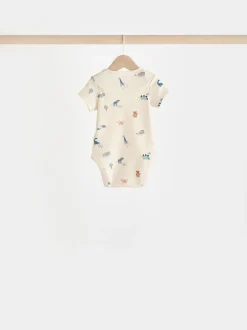 Next Bleu de sarcelle - Bébé 100% coton Corps 7 Lot Hot