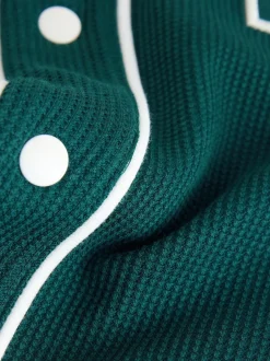 Next Bleu de sarcelle - Ensemble short universitaire à manches courtes (3mois à7ans) Hot