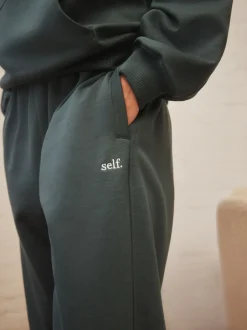 self. Bleu de sarcelle - Joggers menottés Online