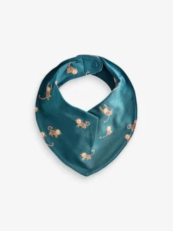 Next Bleu de sarcelle - 5{Paquet Dribble Bébé 100% Coton BIBS Clearance