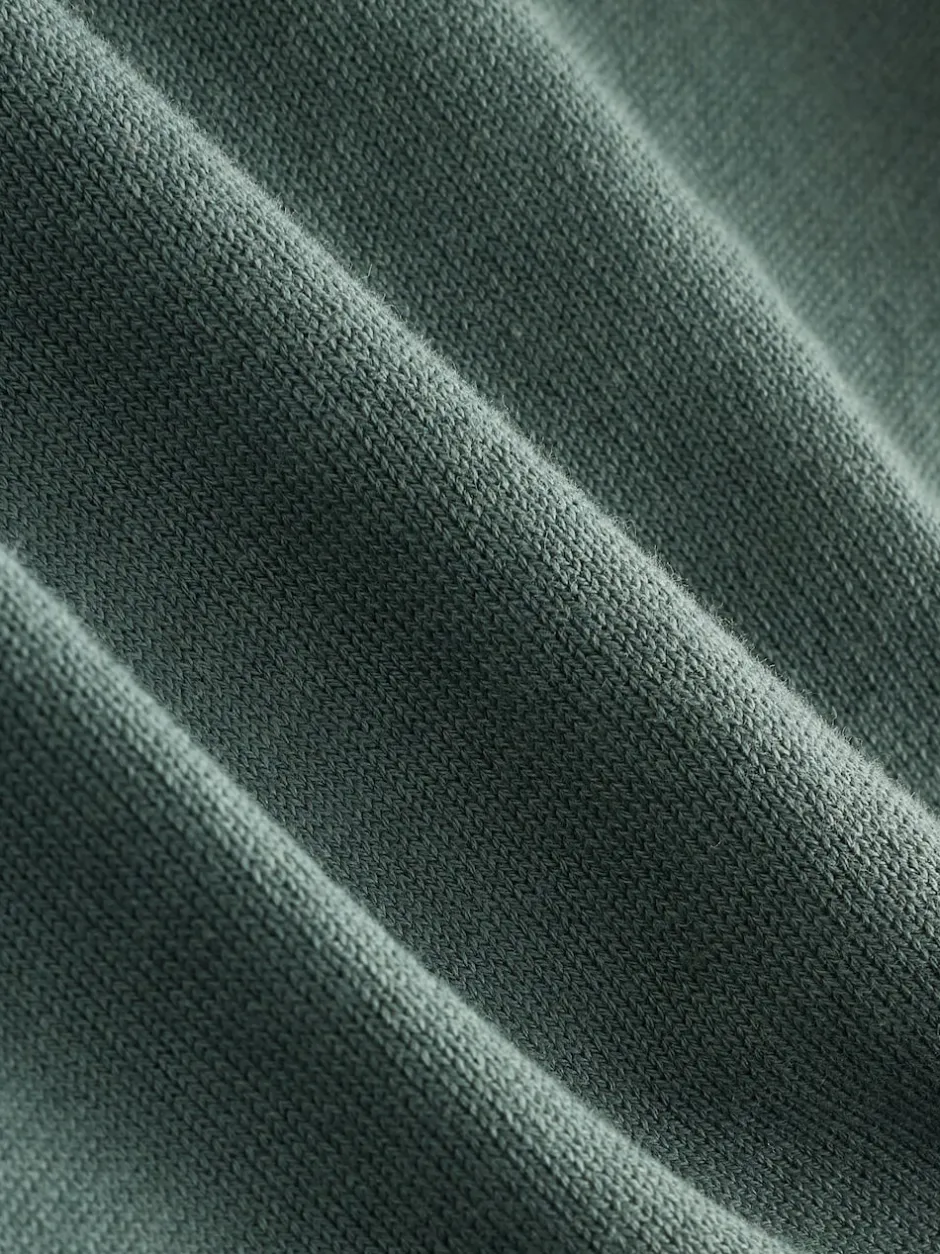 Next Bleu de sarcelle - Polo EDIT en maille à manches longues et col roulé