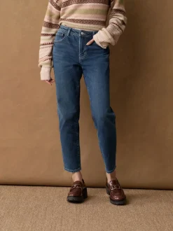 Next Bleu d'encre - Jean stretch Mom Comfort