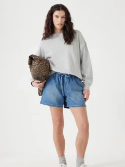 Hush Bleu Denim - Short en jean Betty Pull On Sale