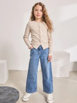 Next - Jeans à jambe large (3-16ans) Bleu denim moyen Best