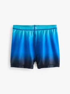 Next Bleu dégradé - Short de bain extensible (3-16ans) Outlet