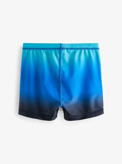 Next Bleu dégradé - Short de bain extensible (3-16ans) Outlet
