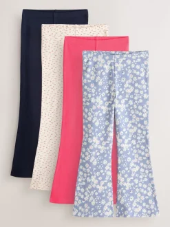 Next Bleu ditsy/rouge - Leggings évasés (3-16ans) Discount