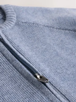 Next Bleu en maille - Cardigan pour bébé (0mths-2yrs) Clearance