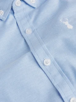 Next Bleu et blanc - Chemise Oxford (3-16ans) New