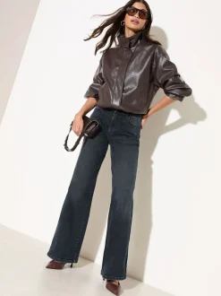 Friends Like These - Jean ample X Lucy Mecklenborgh pour tous les jours Bleu et noir en jean New